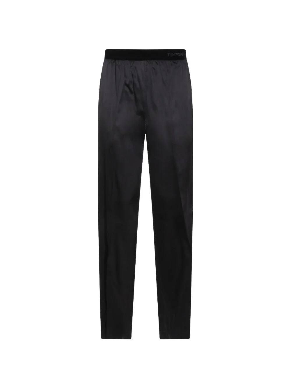 Silk pajama trousers - 1