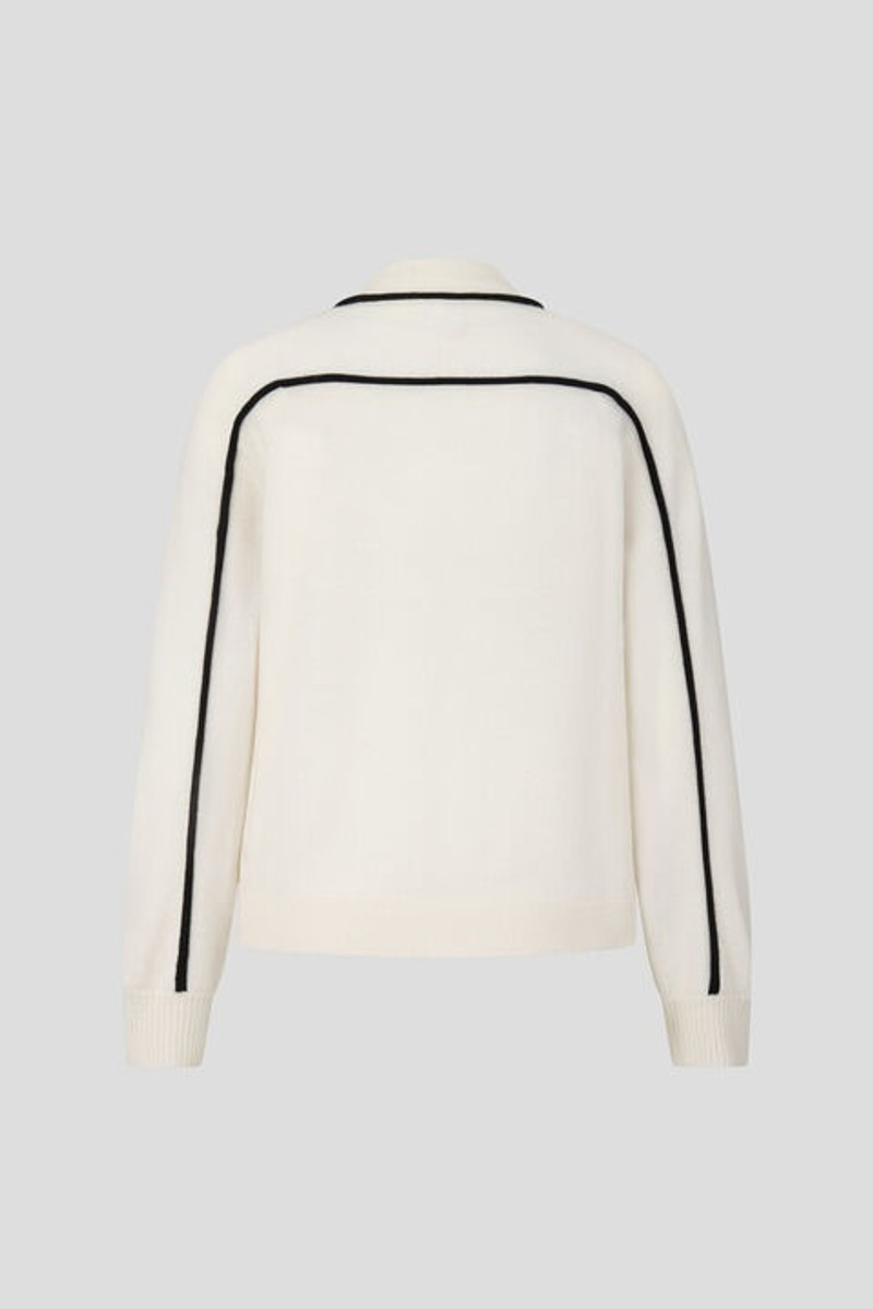BOGNER Lady Knitted pullover in Off-white outlook
