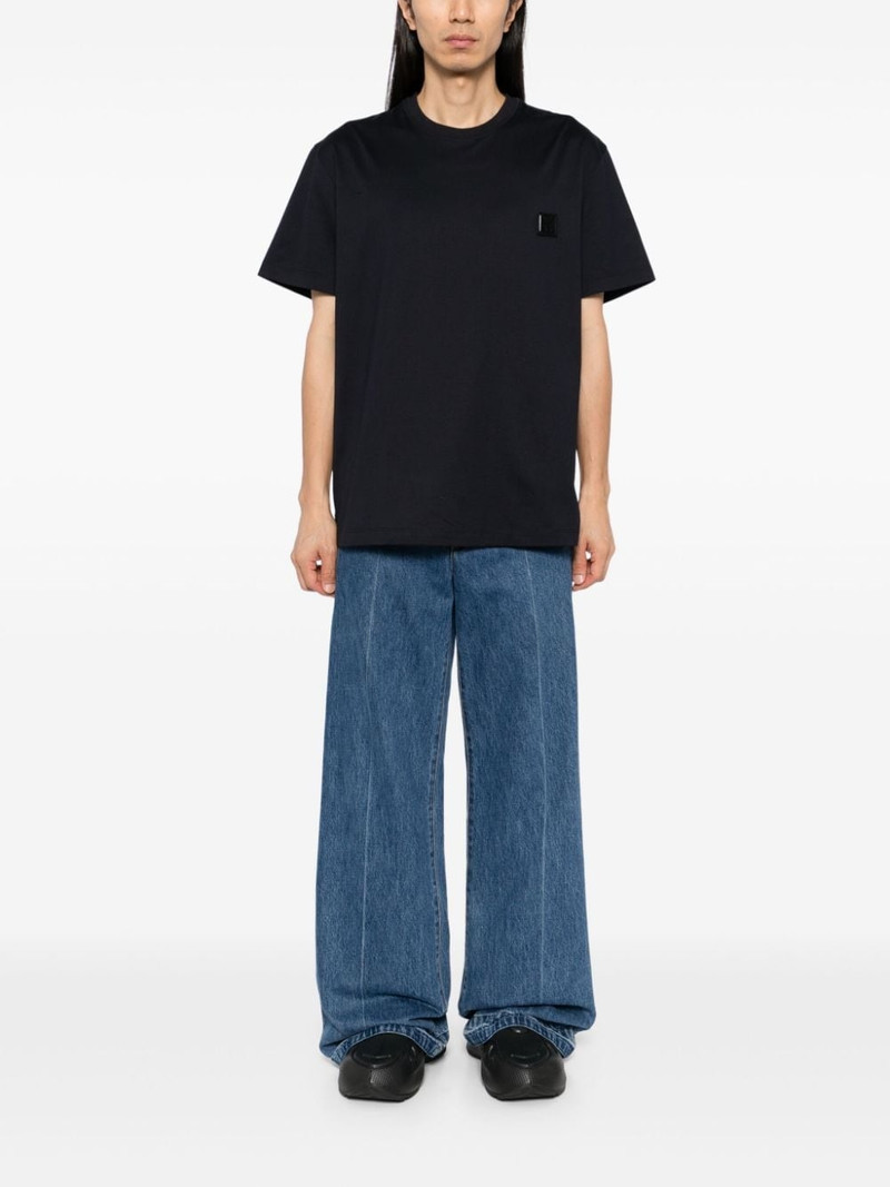 Wooyoungmi logo-patch T-shirt outlook