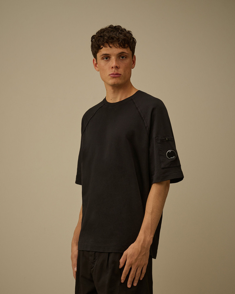 Light Fleece Short Sleeve Sweatshirt 3