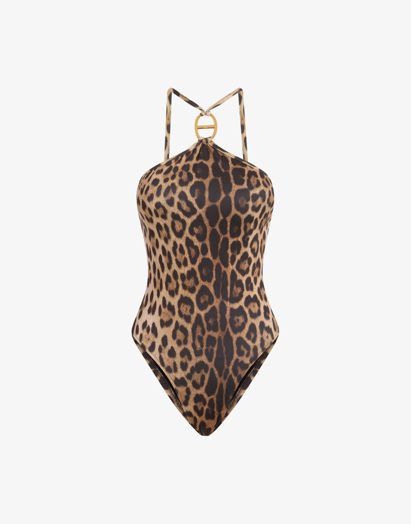 PRINTED LYCRA ONE-PIECE SWIMSUIT 3