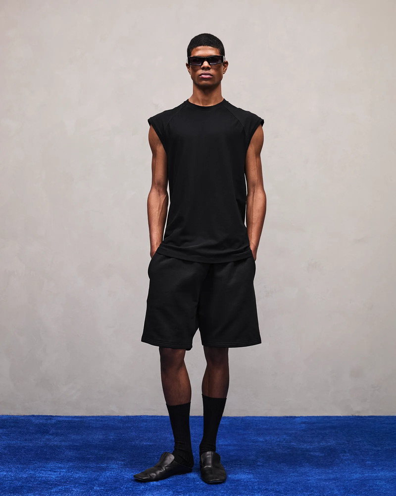 entire studios CUT OFF TANK BLACK outlook