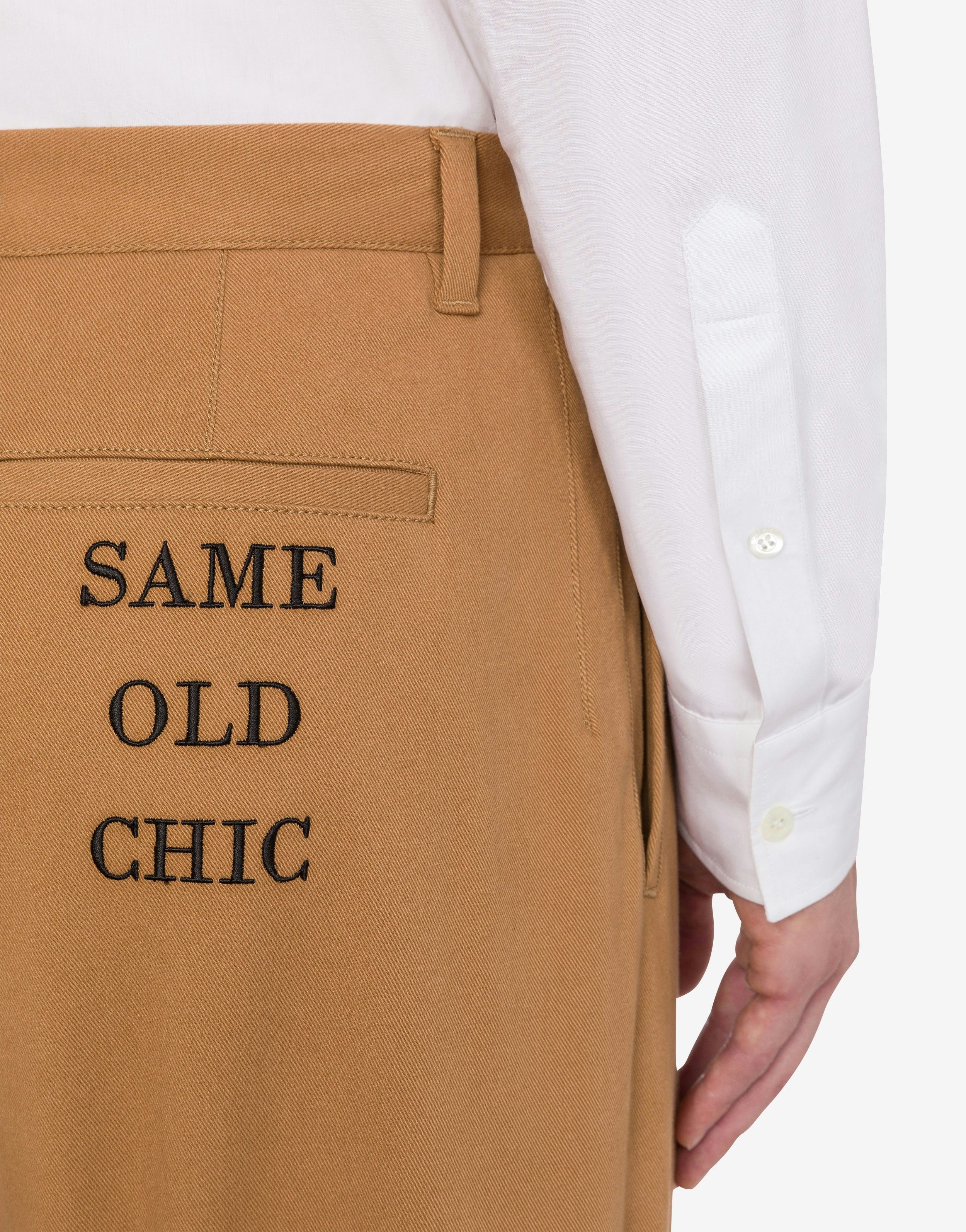 COTTON DRILL PANTS SAME OLD CHIC - 4