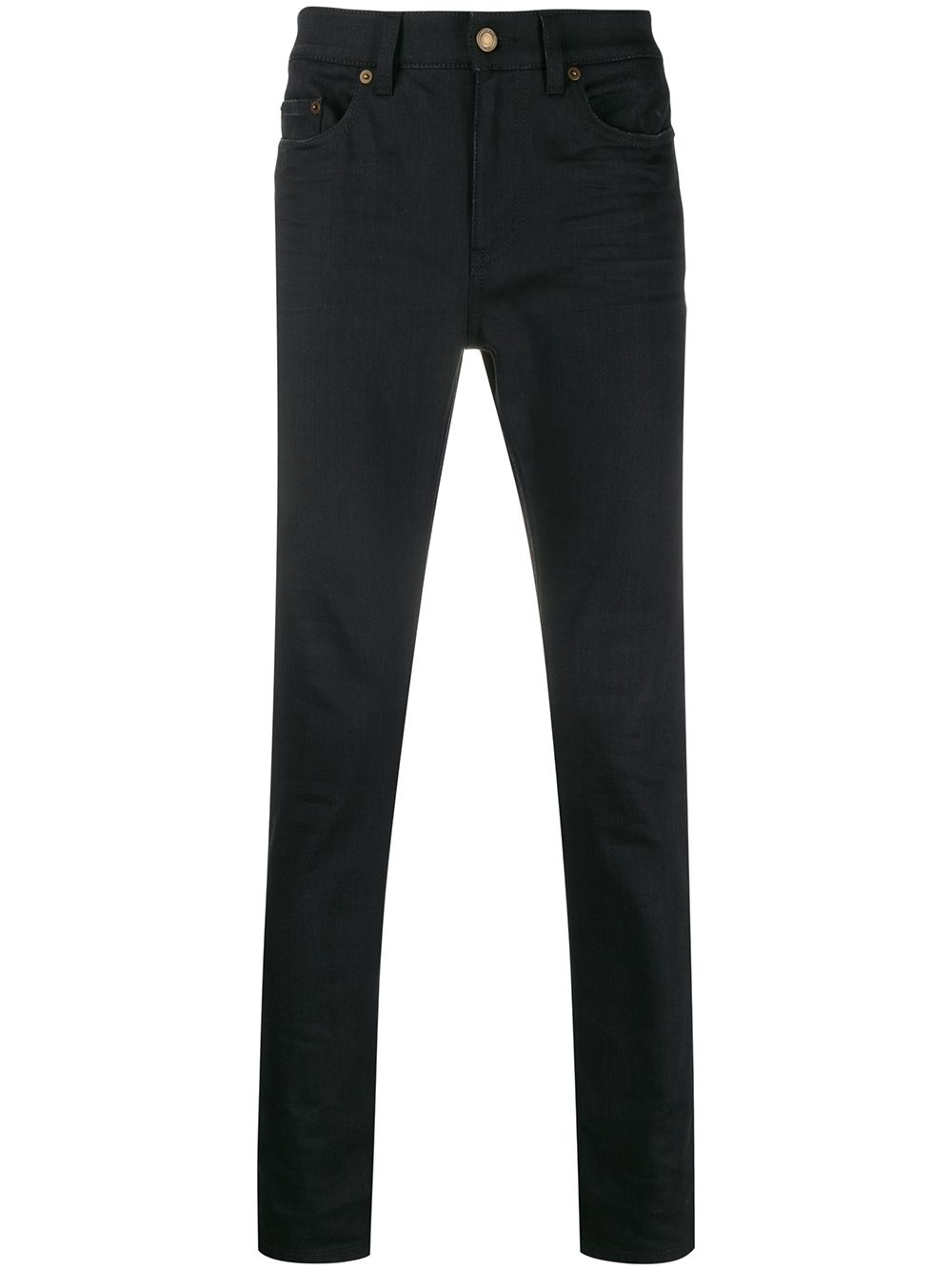 mid-rise skinny jeans - 1