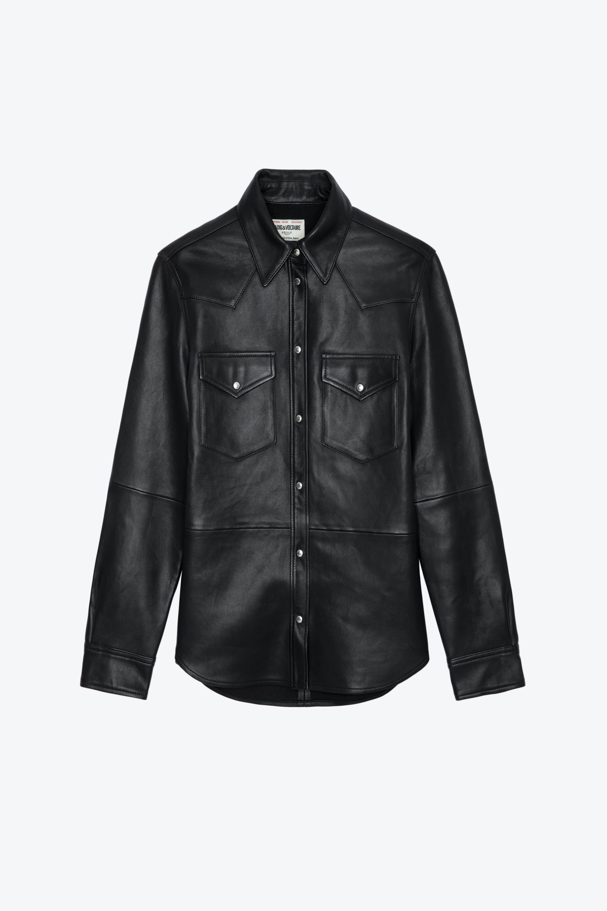 Thelma Leather Shirt - 1