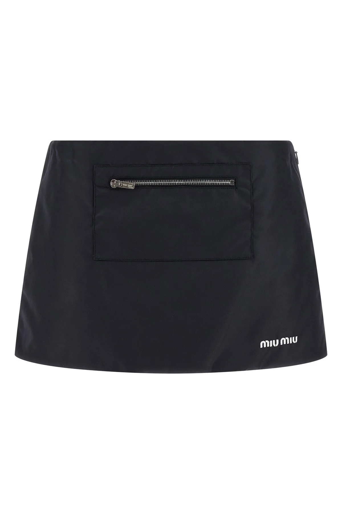Nylon and fleece skirt - 1