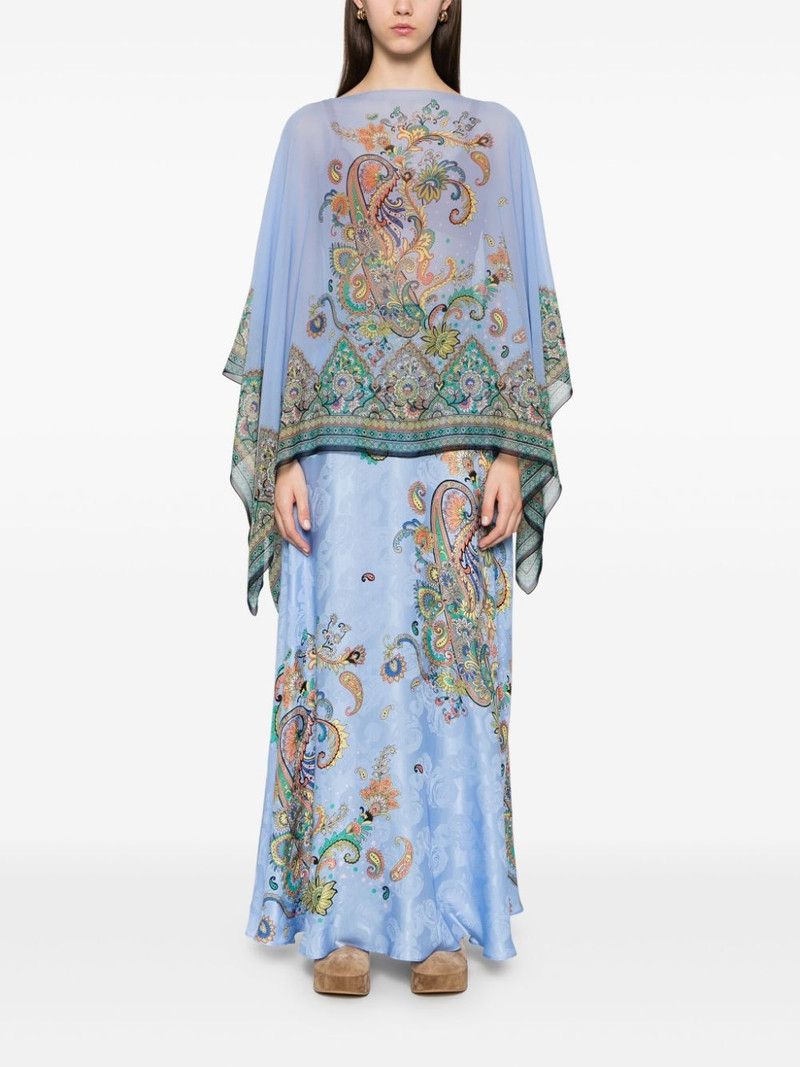 Etro paisley maxi skirt outlook