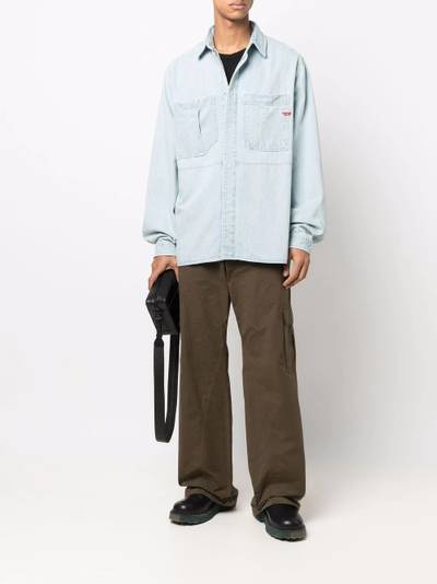 Diesel oversized denim shirt outlook