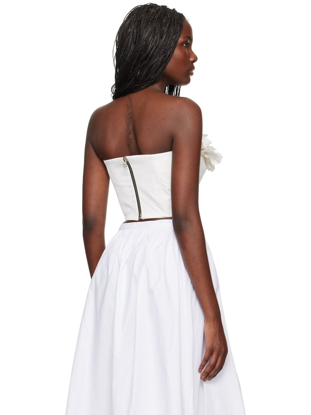SSENSE Exclusive White Gioconda Bandeau Top - 3