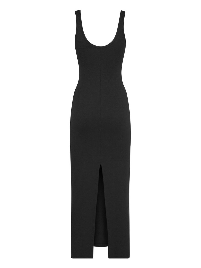 PHILIPP PLEIN skull-embellished midi dress outlook