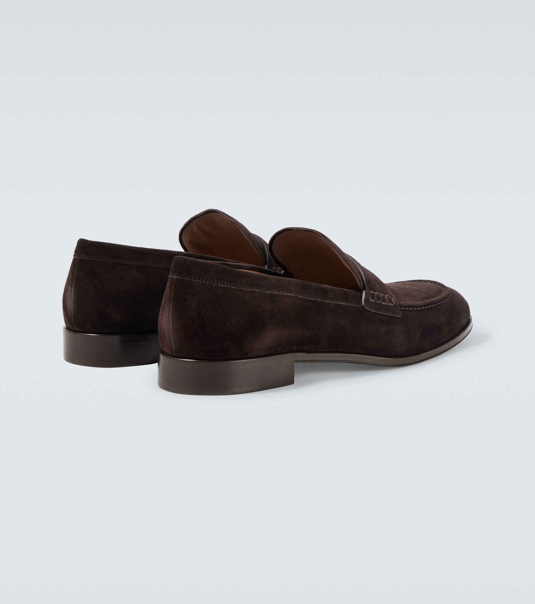 George suede penny loafers - 6