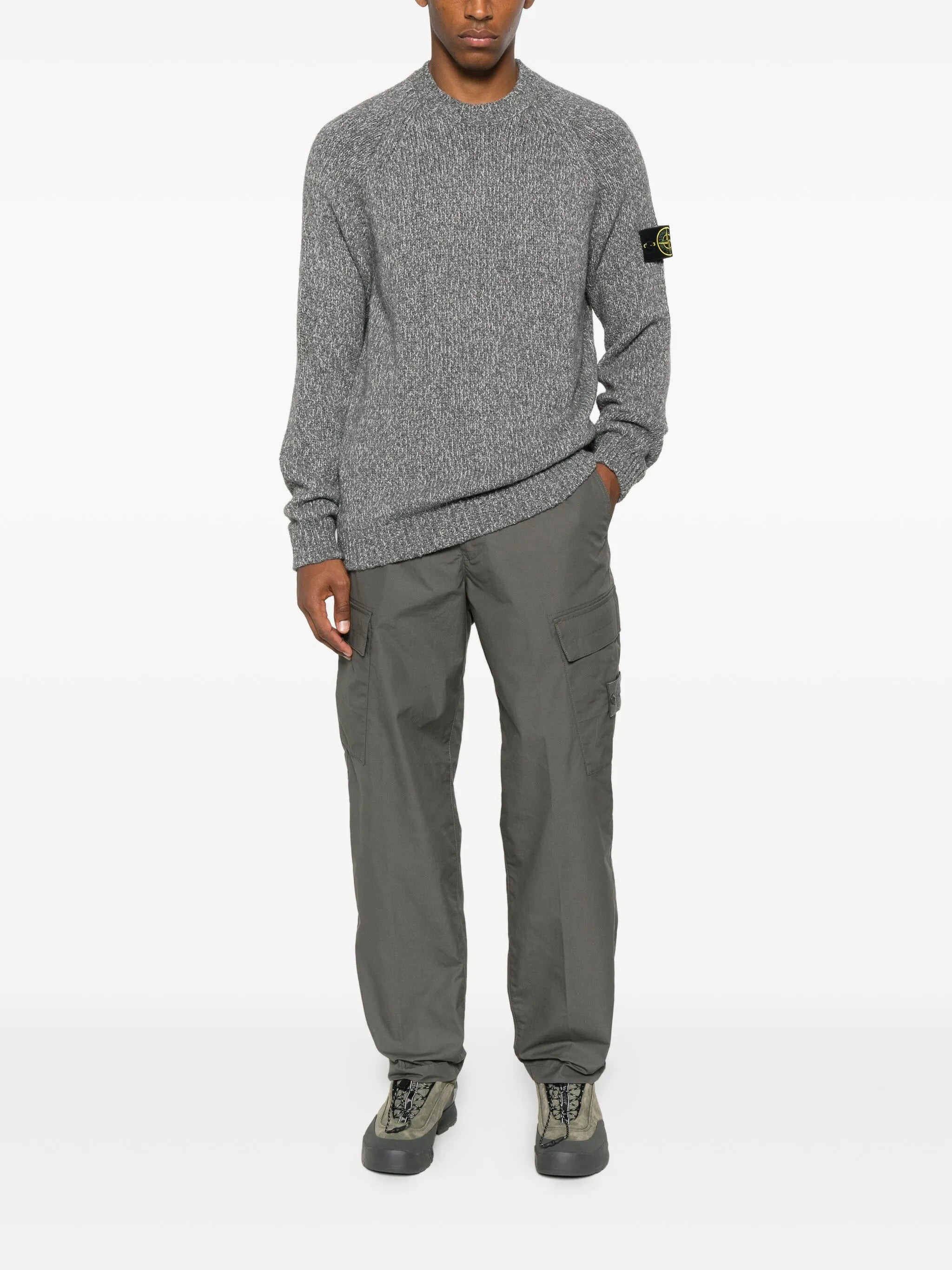 Stone Island Logo-detail Crew-neck Sweater - 2