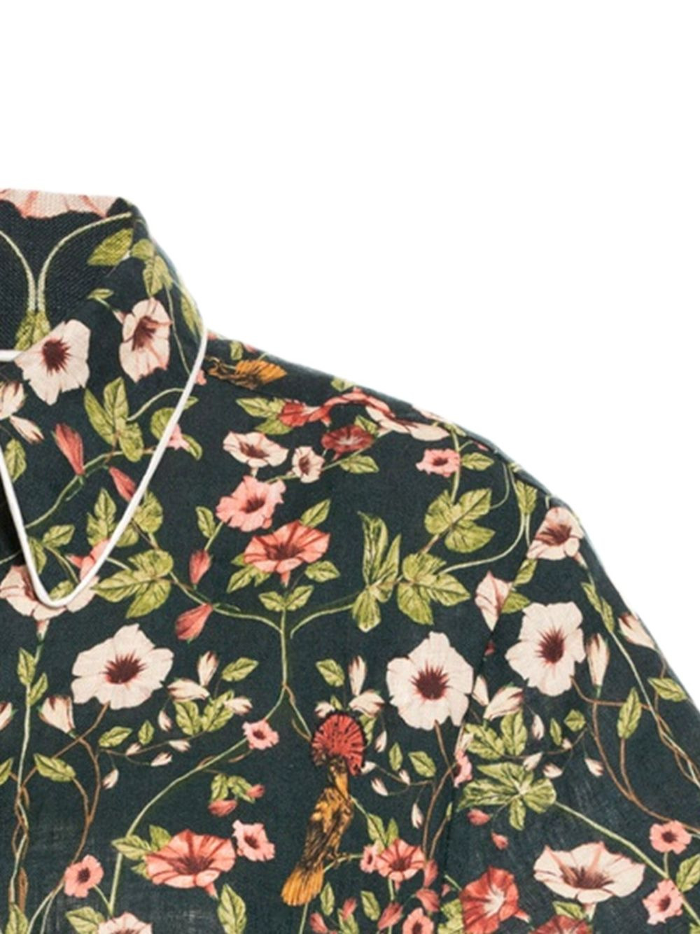 floral-print shirt - 2