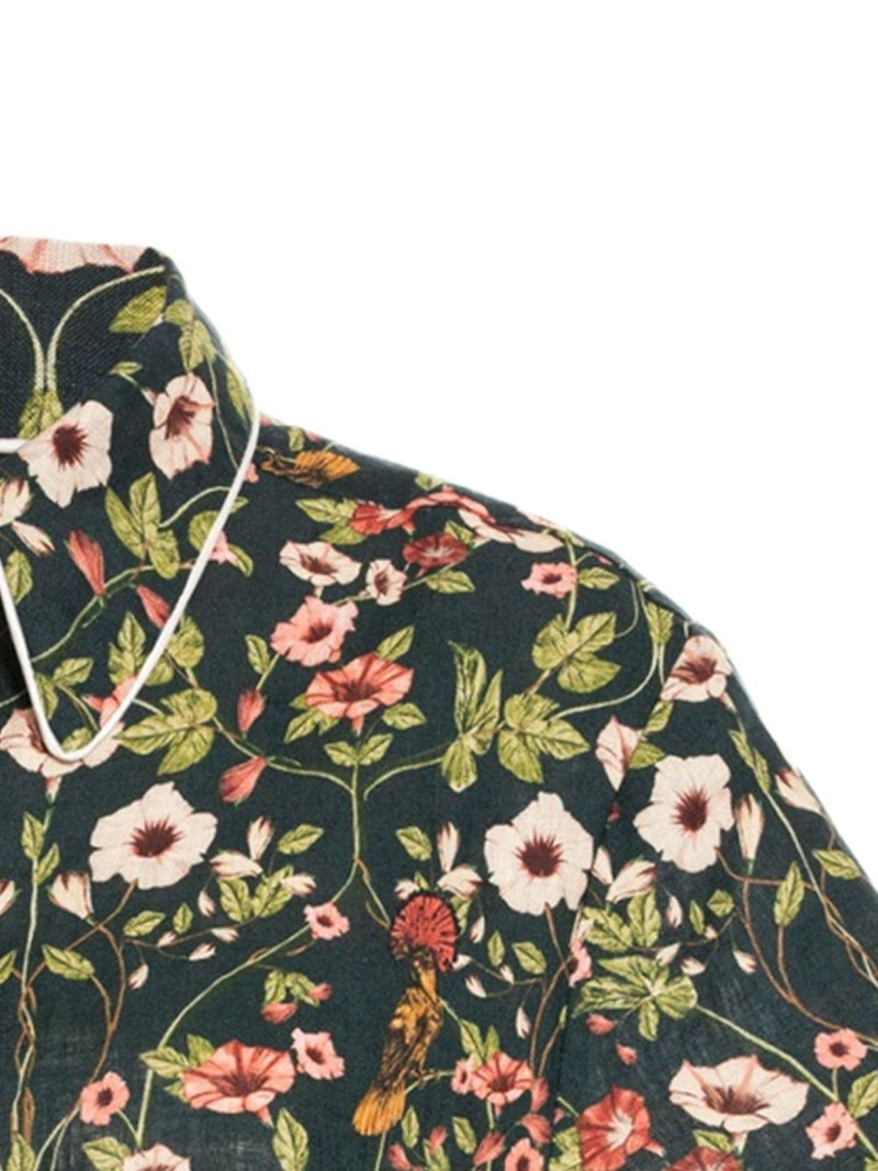 Agua by Agua Bendita floral-print shirt outlook
