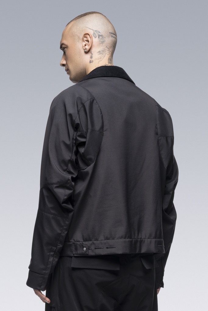 ACRONYM J86-GTB Composite Nylon Work Jacket Black | REVERSIBLE