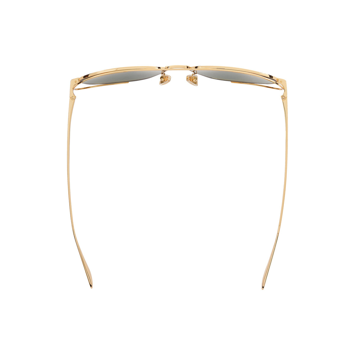 CLASSIC AVIATOR SUNGLASSES (GOLD/GREEN) - 3