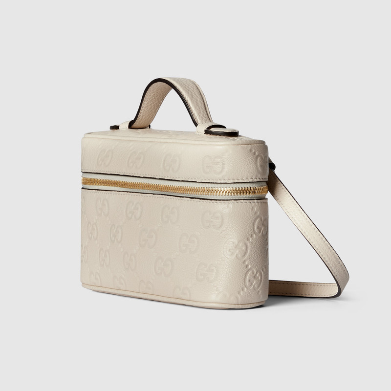 GUCCI GG Emblem super mini bag outlook