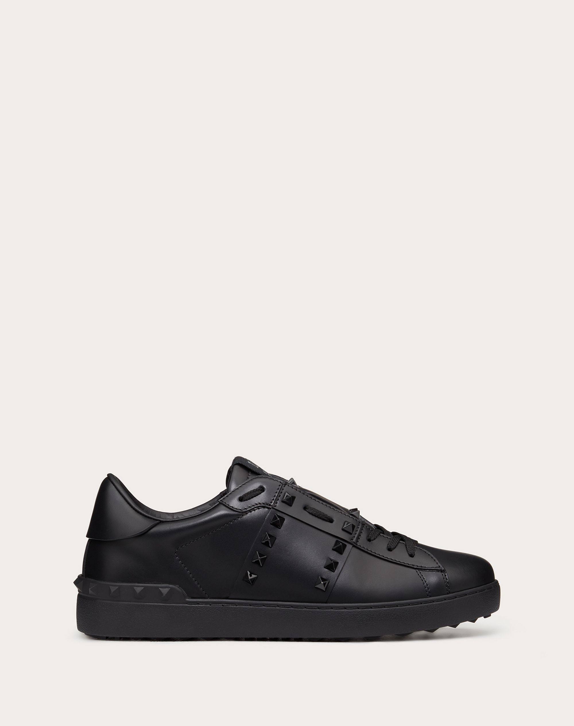 ROCKSTUD UNTITLED TONE-ON-TONE STUDDED SNEAKER - 1