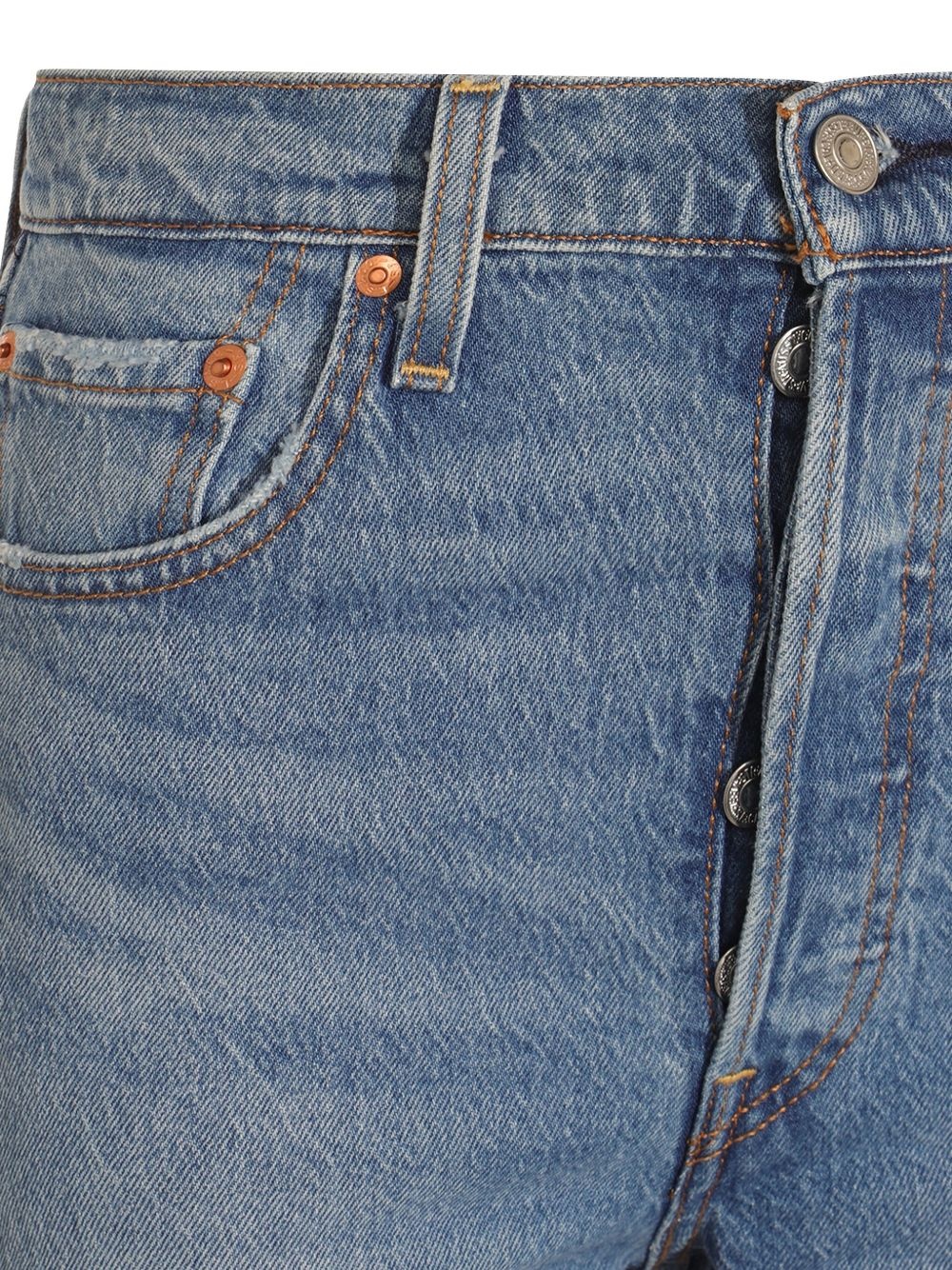 high-waisted straight-leg jeans - 3