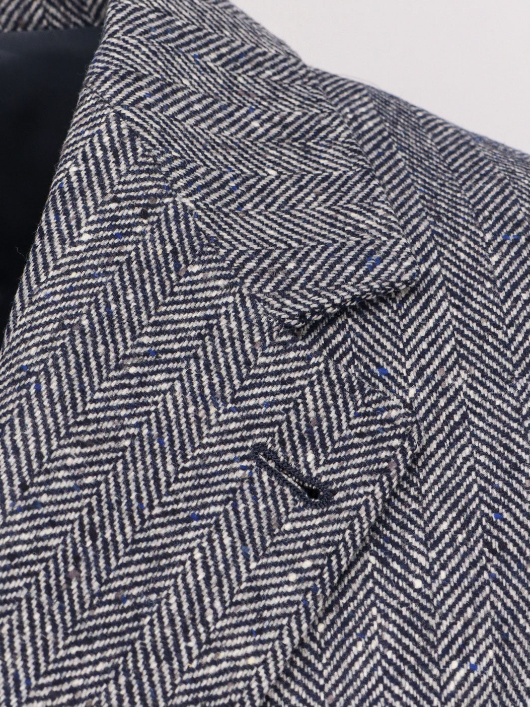 HERRINGBONE WOOL AND CASHMERE BLAZER - 3