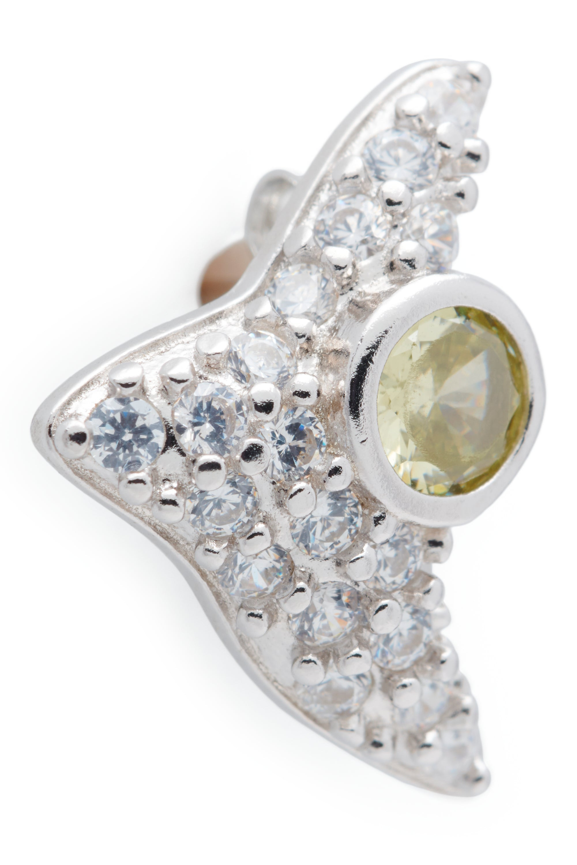 OLIVINE TRIGON STUDS - 2