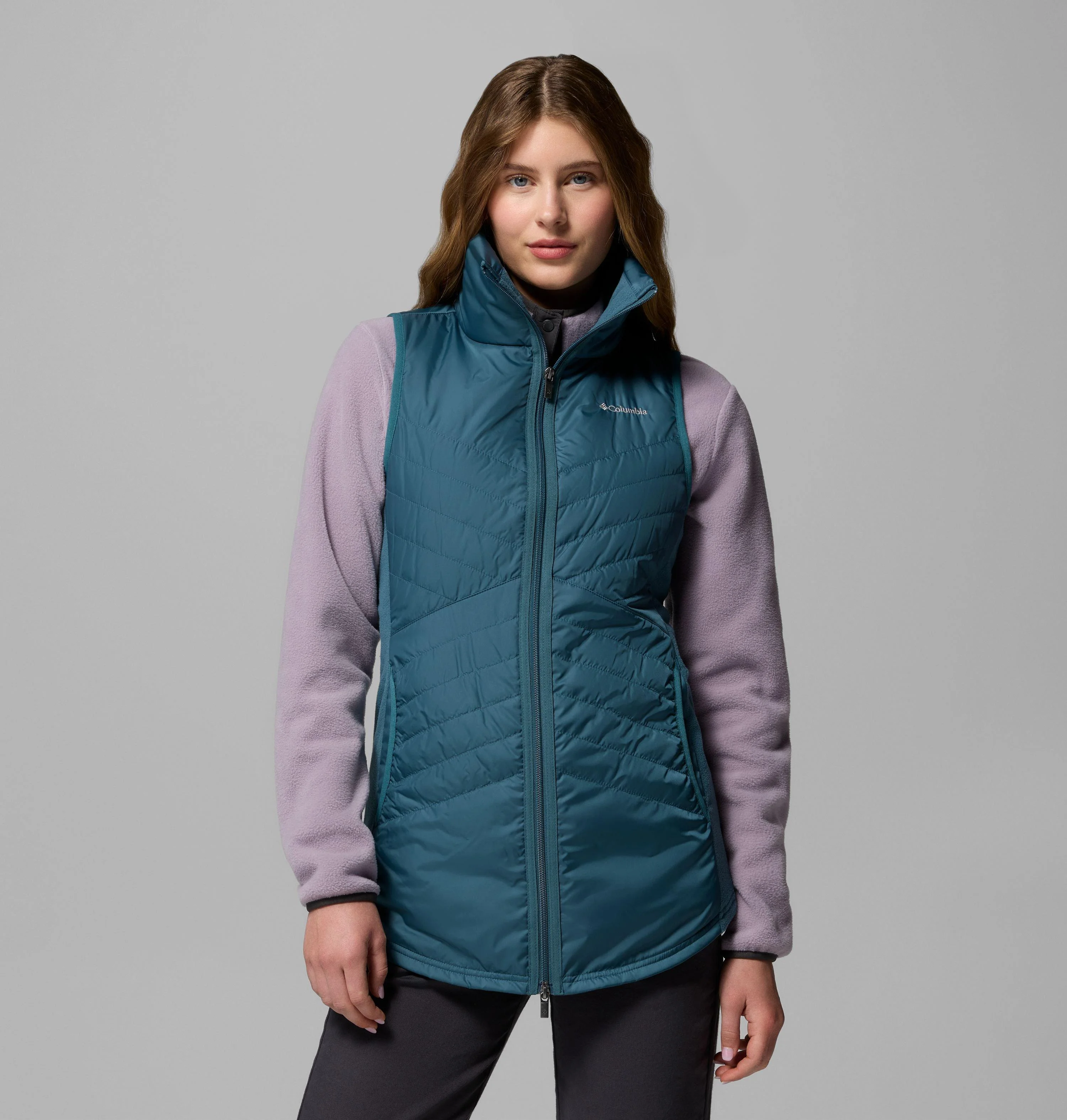 Women's Mix It Around Long Vest II - 1