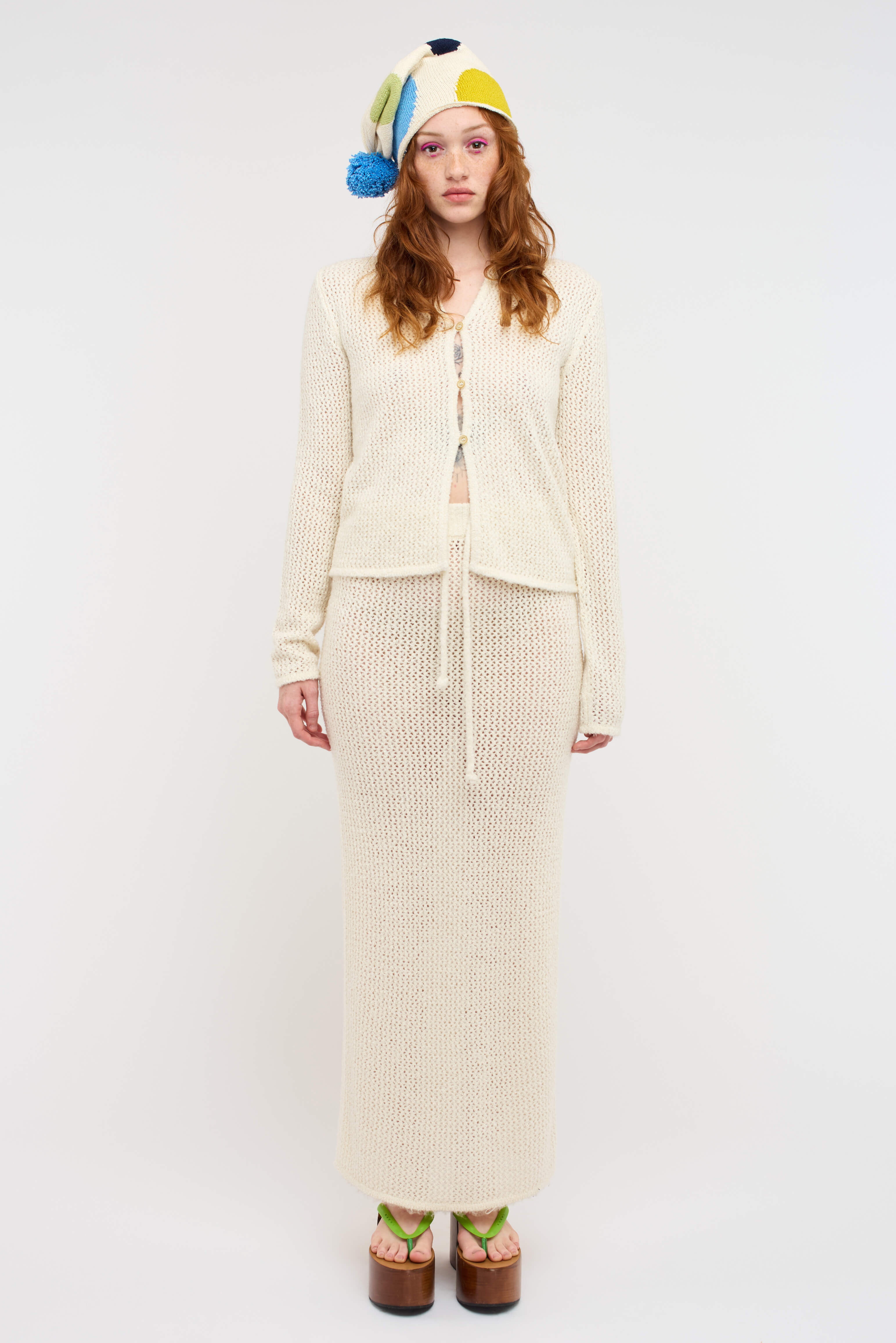 SELERINO NET WOMEN'S CARDIGAN - 3
