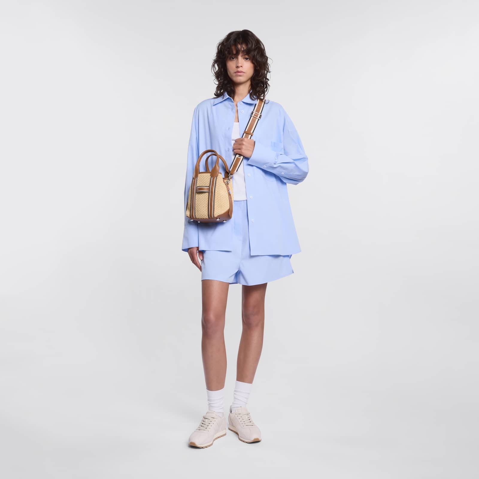 スモールHOGAN SCRIPT SHOPPING BAG Hogan Small Script Shopping Bag | italist