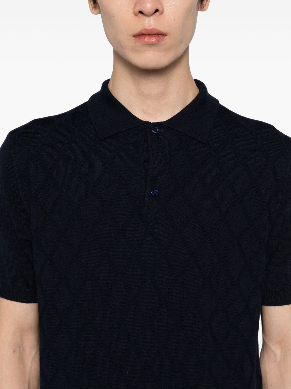 WOOL POLO SHIRT - 4