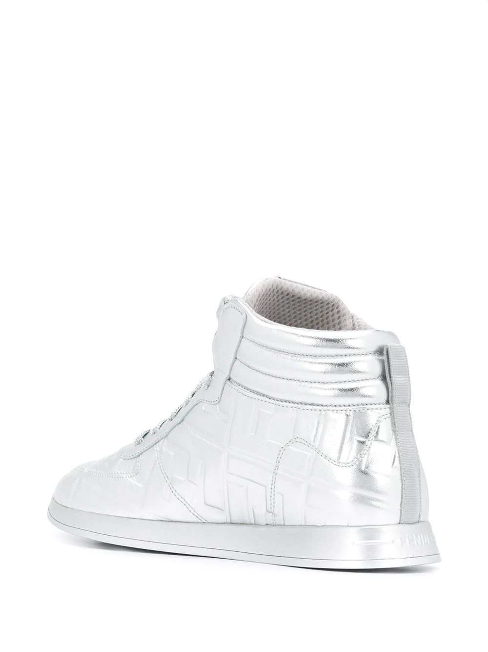 embossed FF motif sneakers - 3