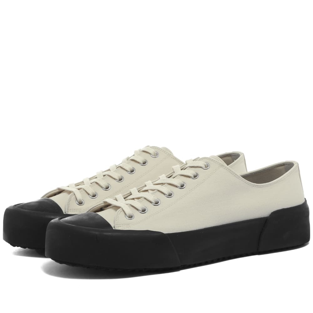 Jil Sander Low Top Canvas Sneaker - 1