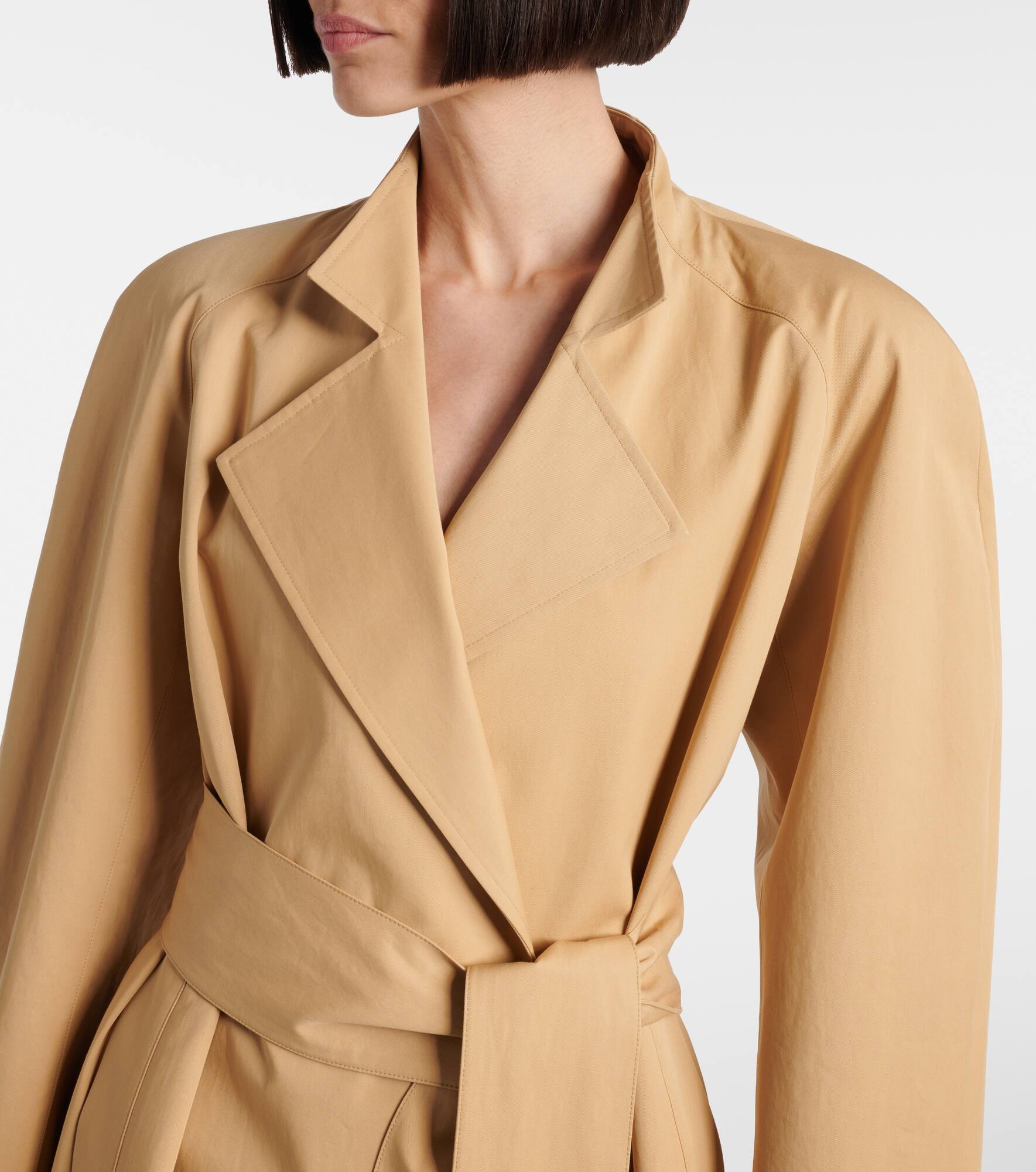 Lagden cotton gabardine coat - 4