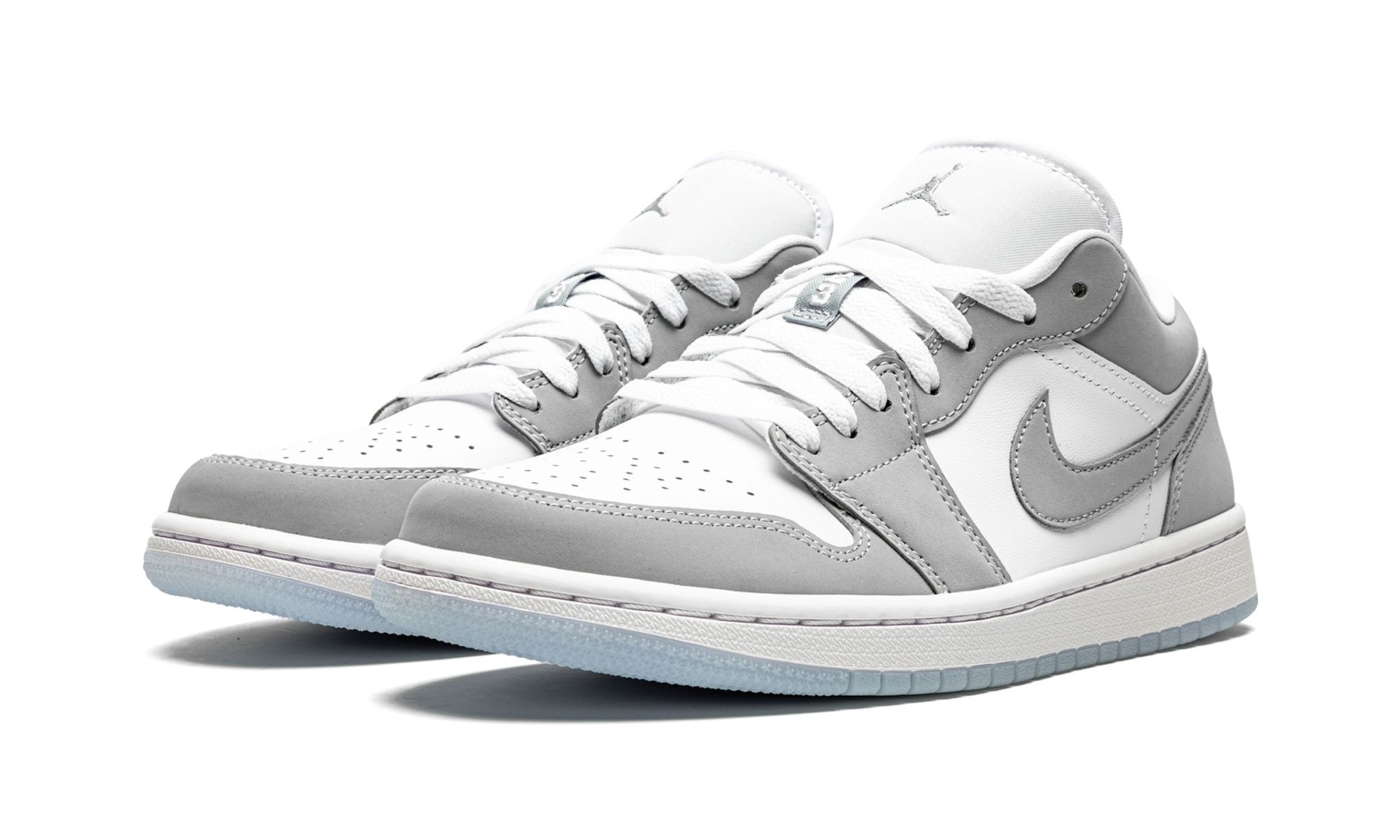 WMNS Air Jordan 1 Low "White / Wolf Grey" - 2