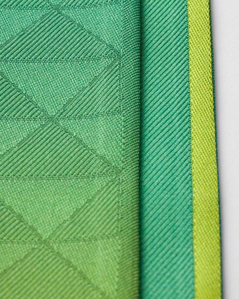 Prada Printed silk twill skinny scarf outlook