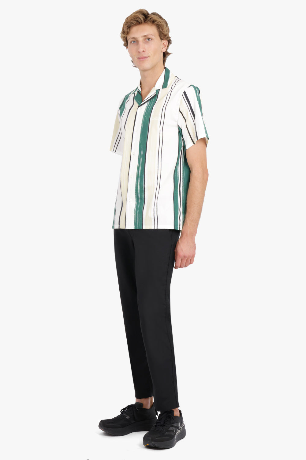 PRINTED BOWLING SHIRT | BOTTLE - 2