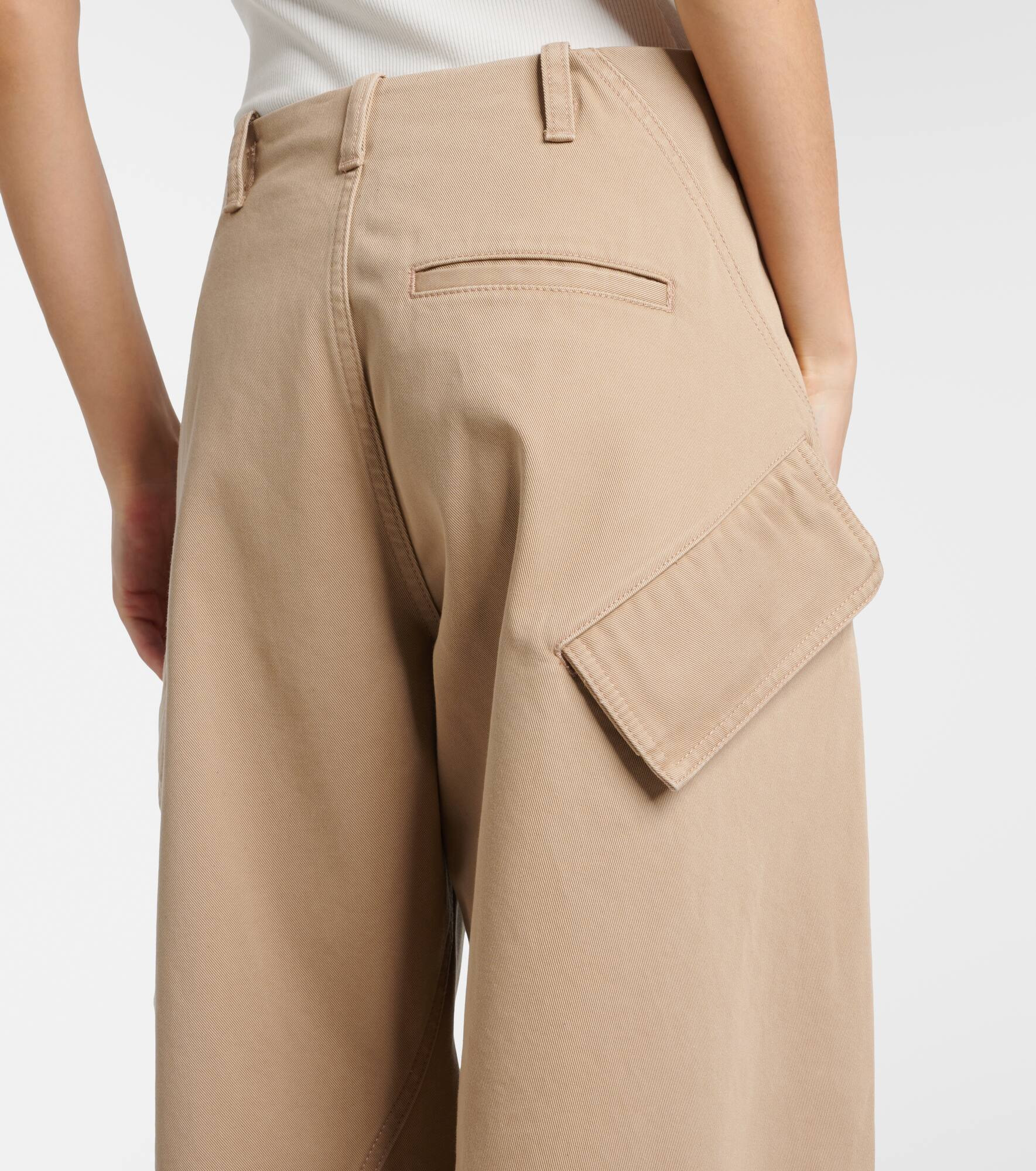Cotton cargo pants - 5