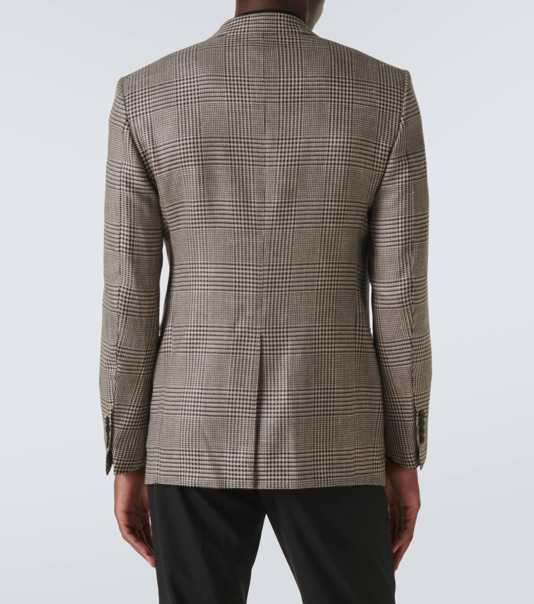 Shelton houndstooth wool-blend blazer - 4