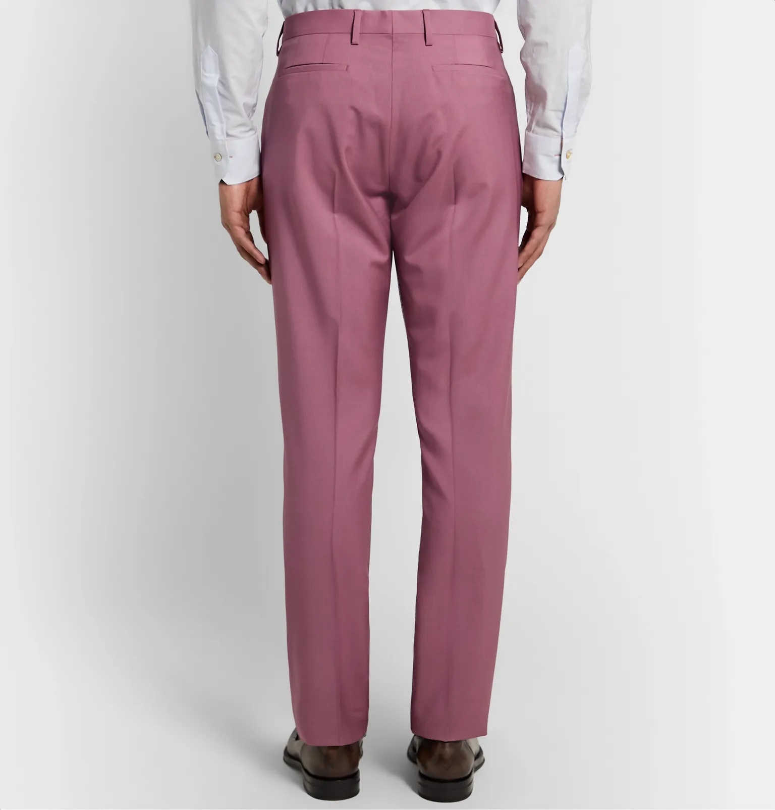 Soho Slim-Fit Wool and Mohair-Blend Suit Trousers - 5