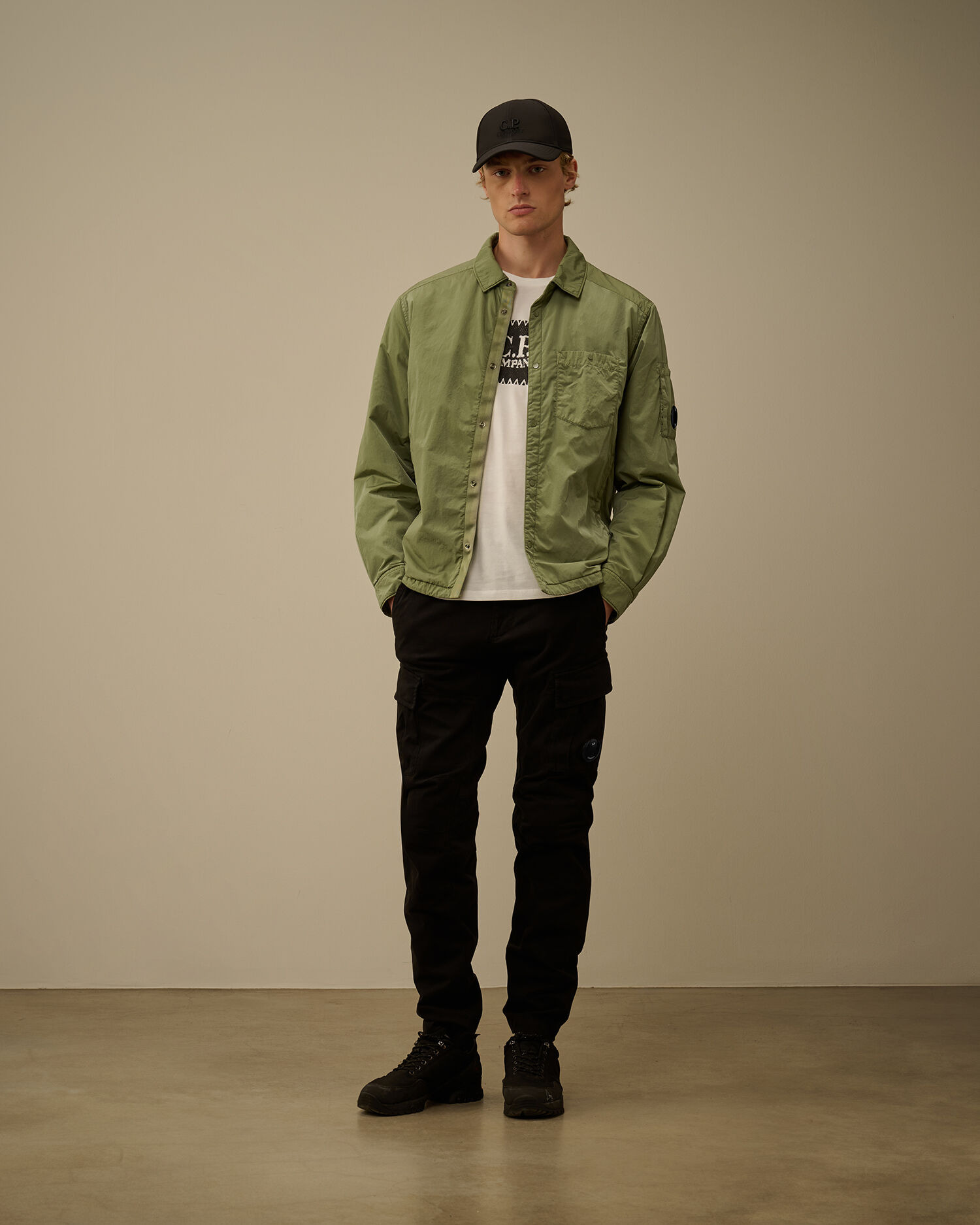 Chrome-R Lens Button Overshirt - 2