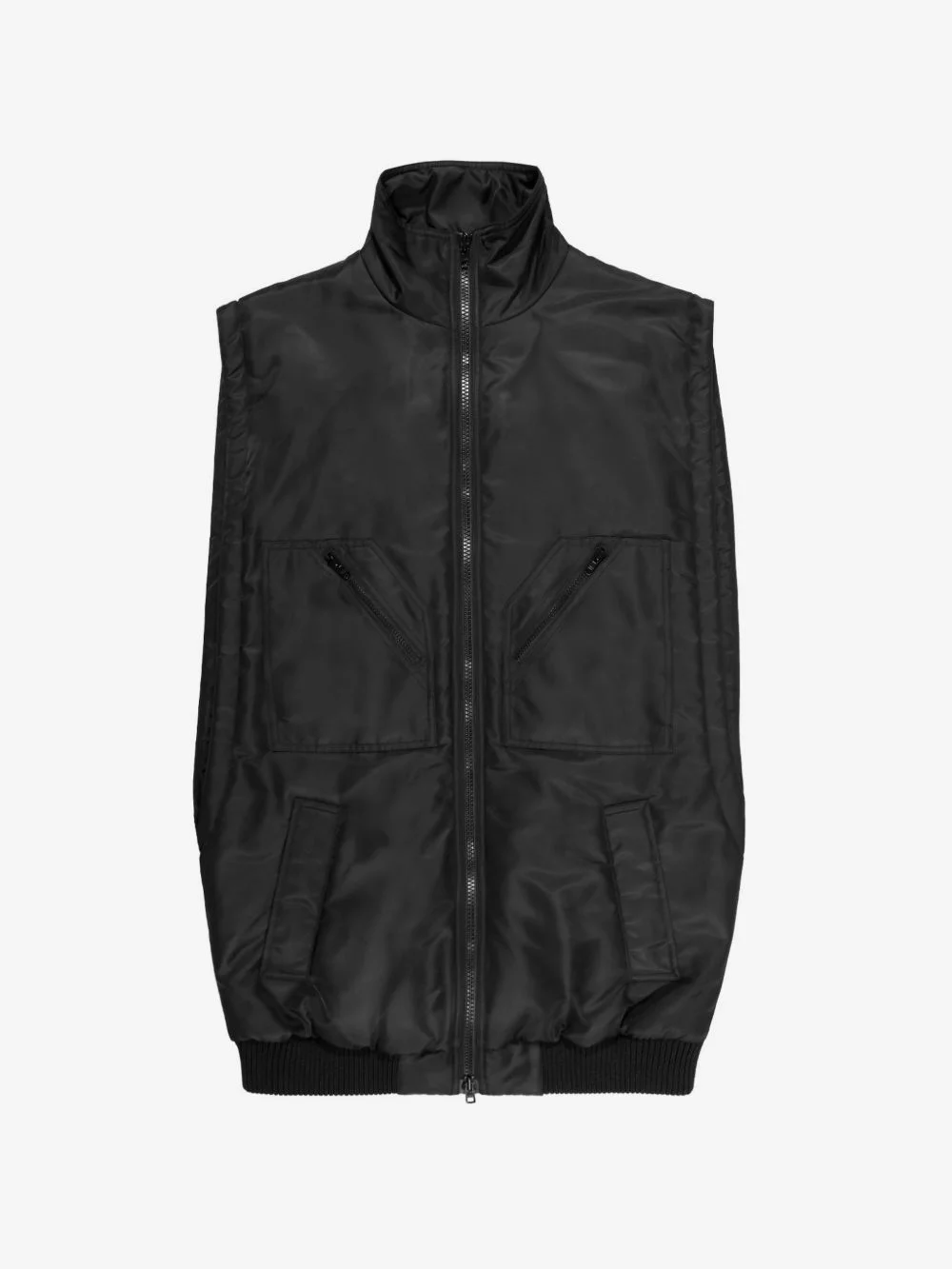 zip-up gilet - 1