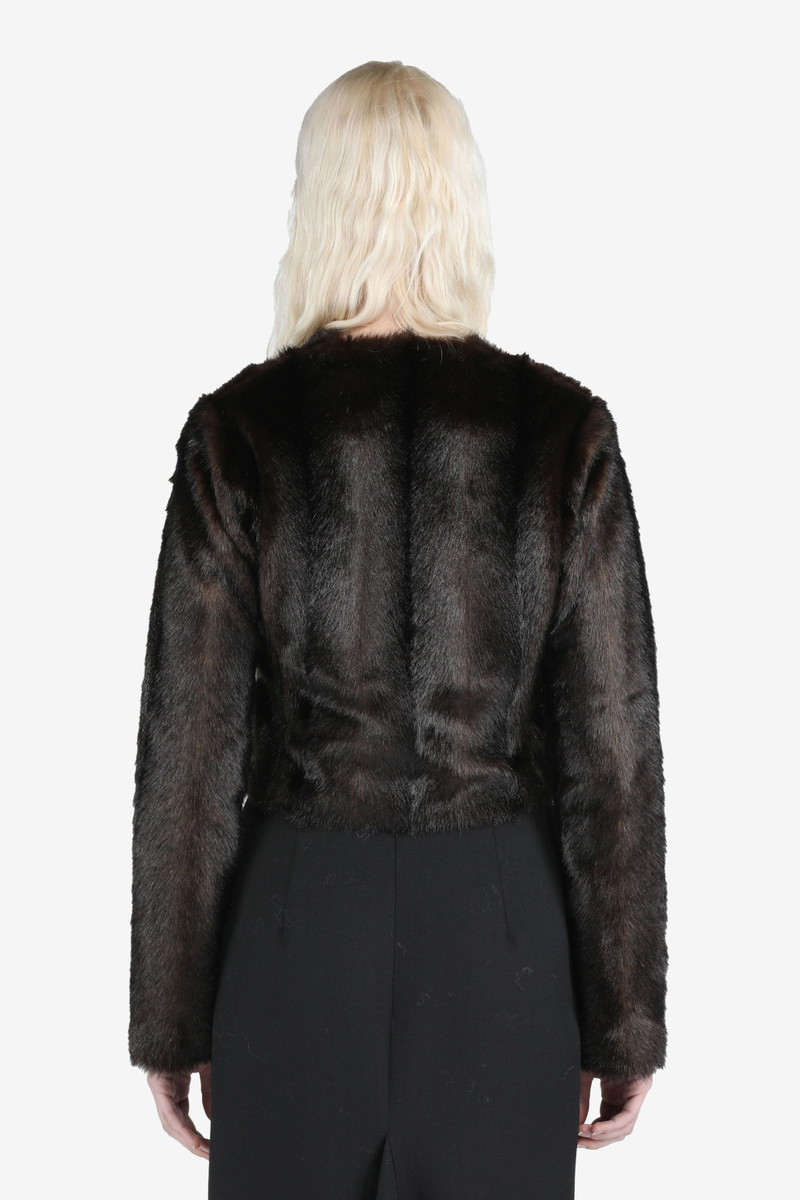 N°21 FAUX-FUR CROPPED JACKET outlook