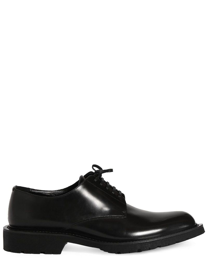 Army 20 leather derby shoes - 1