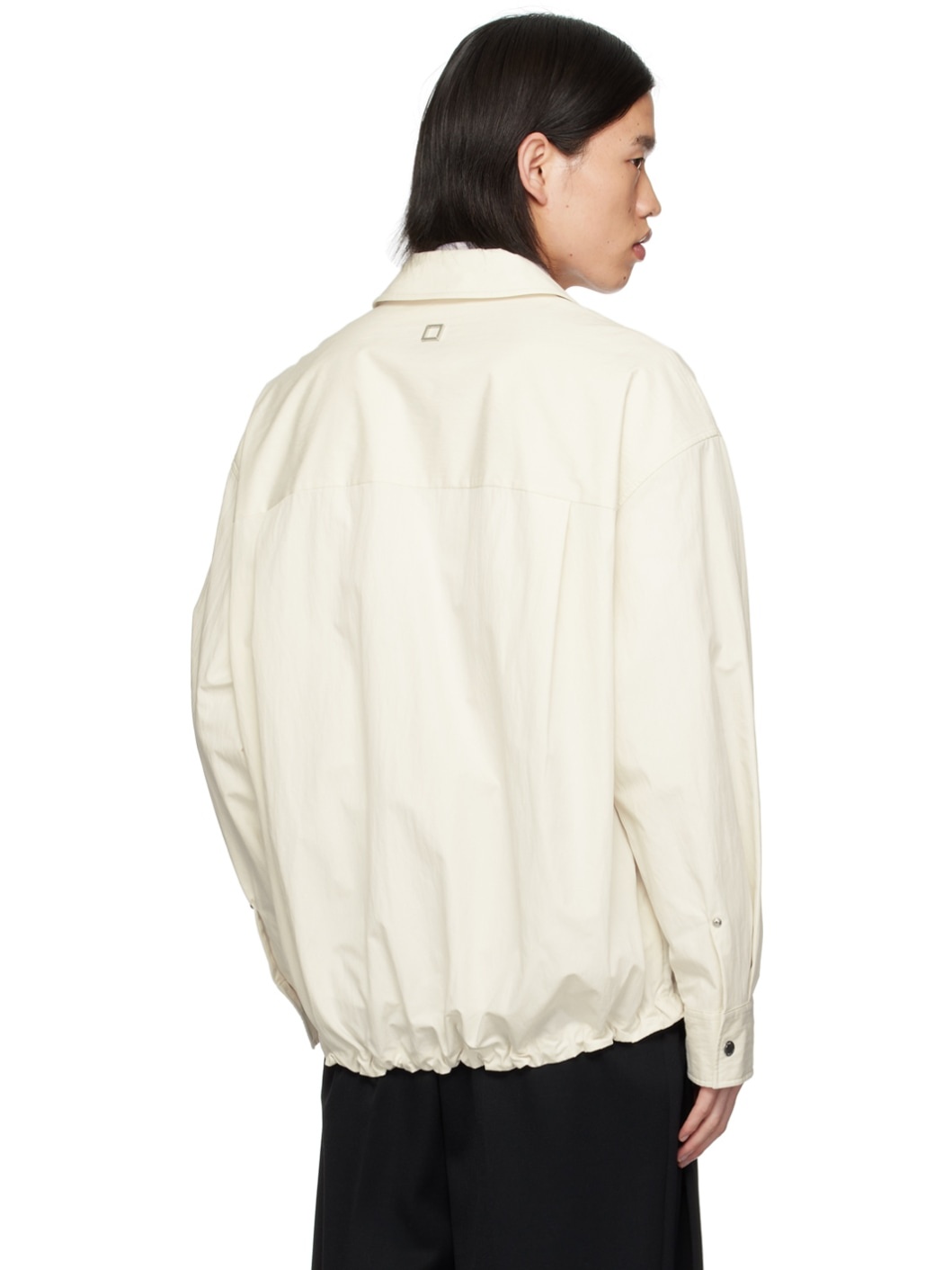 Off-White Zip Up Shirt - 3