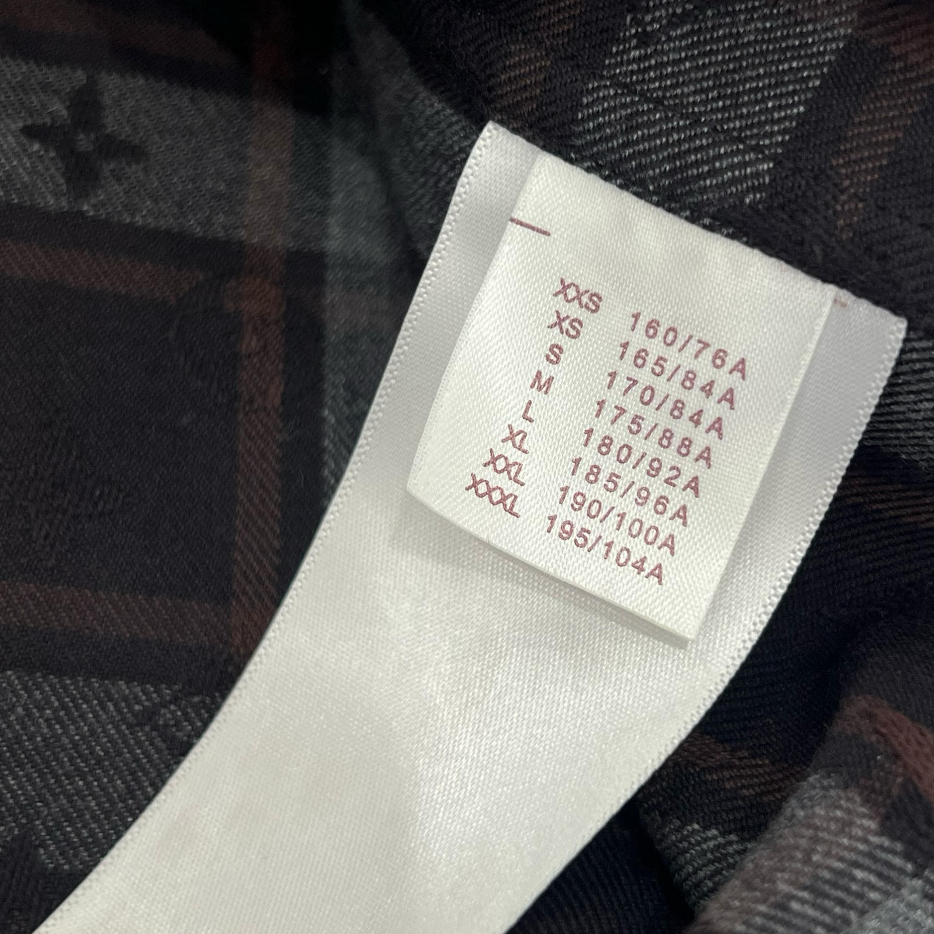 Louis Vuitton Monogram Flannel Button Up Shirt SZ XL - 8