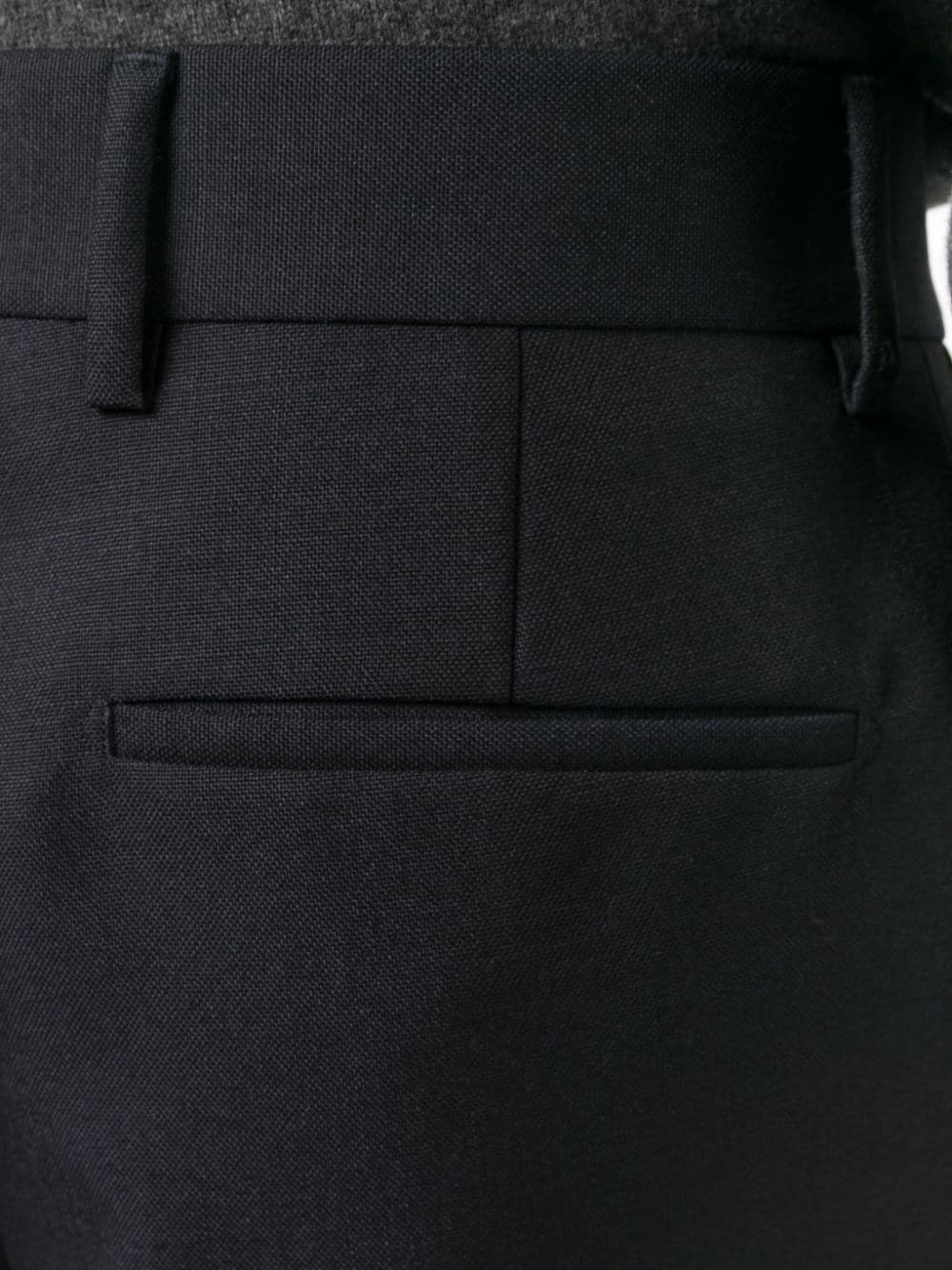 Prada Men Mid-Rise Tailored Trousers - 2