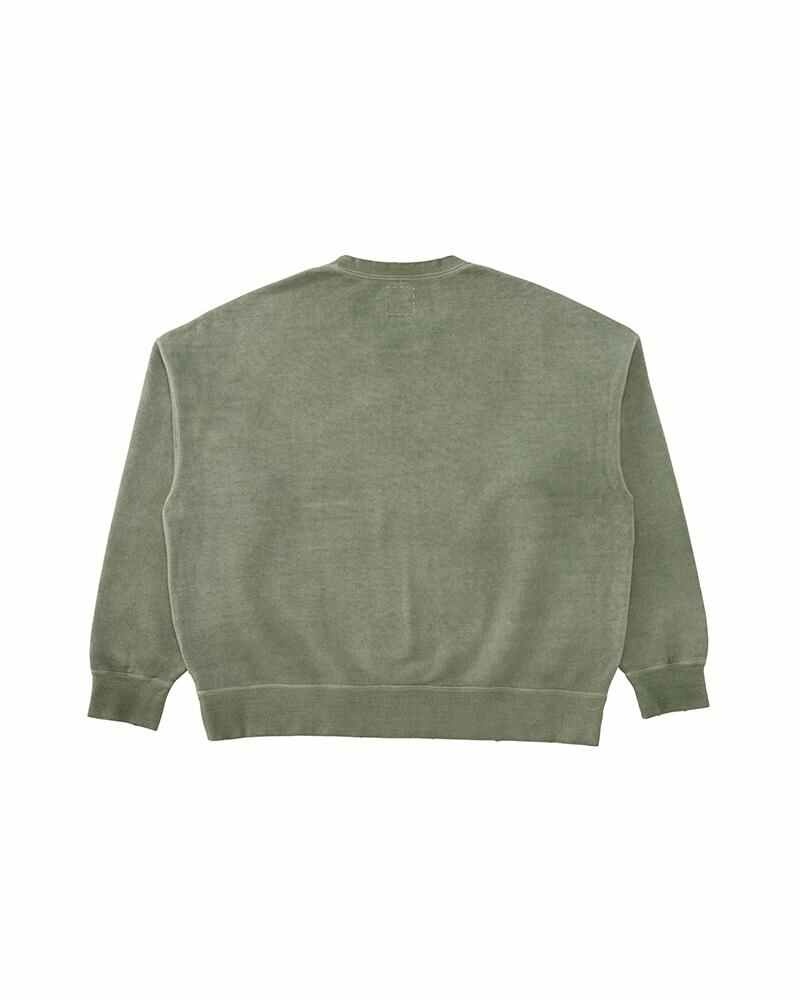 AMPLUS SB SWEAT L/S (U.D.) LT.GREEN - 2