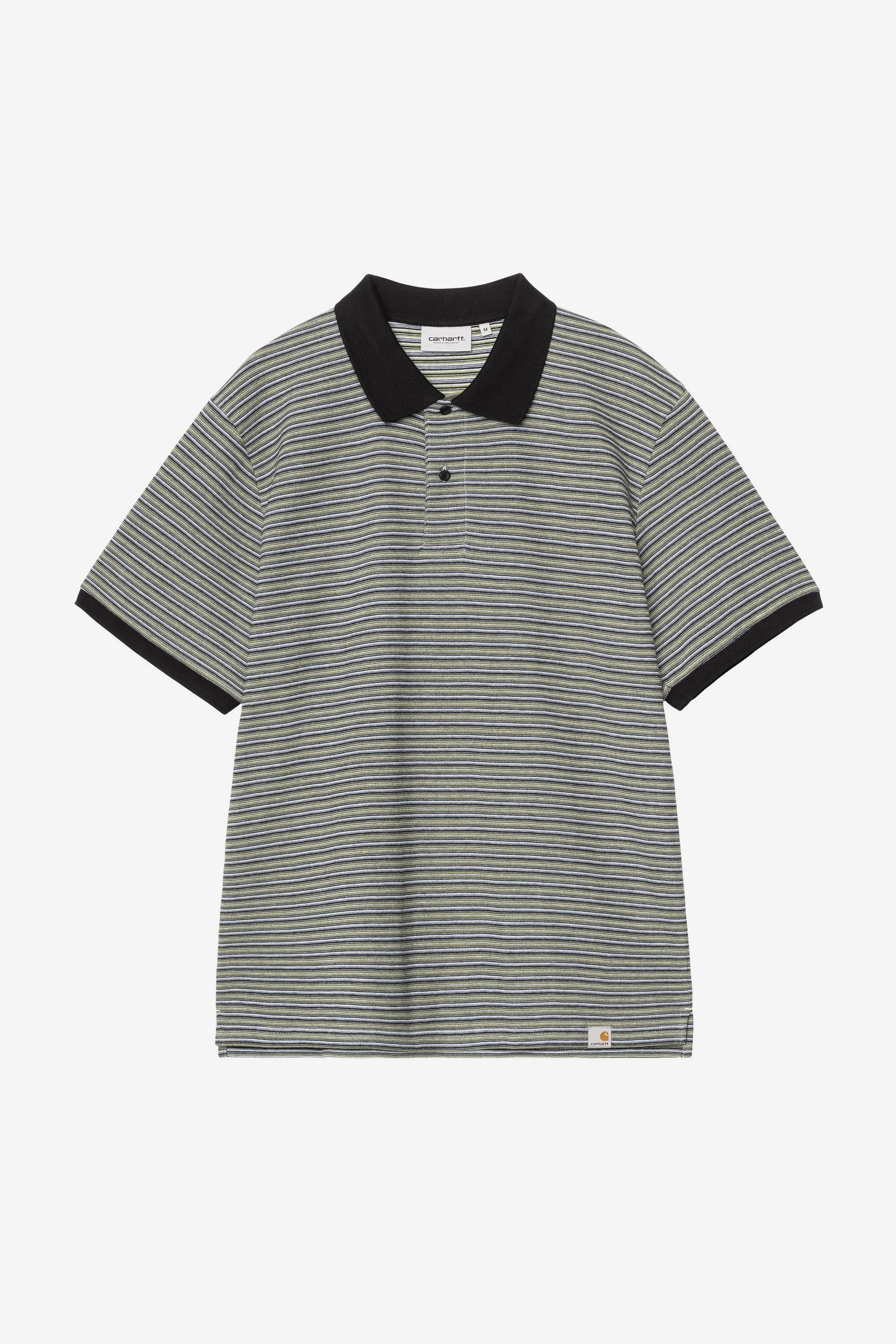 Short Sleeve Dion Stripe Polo - 1