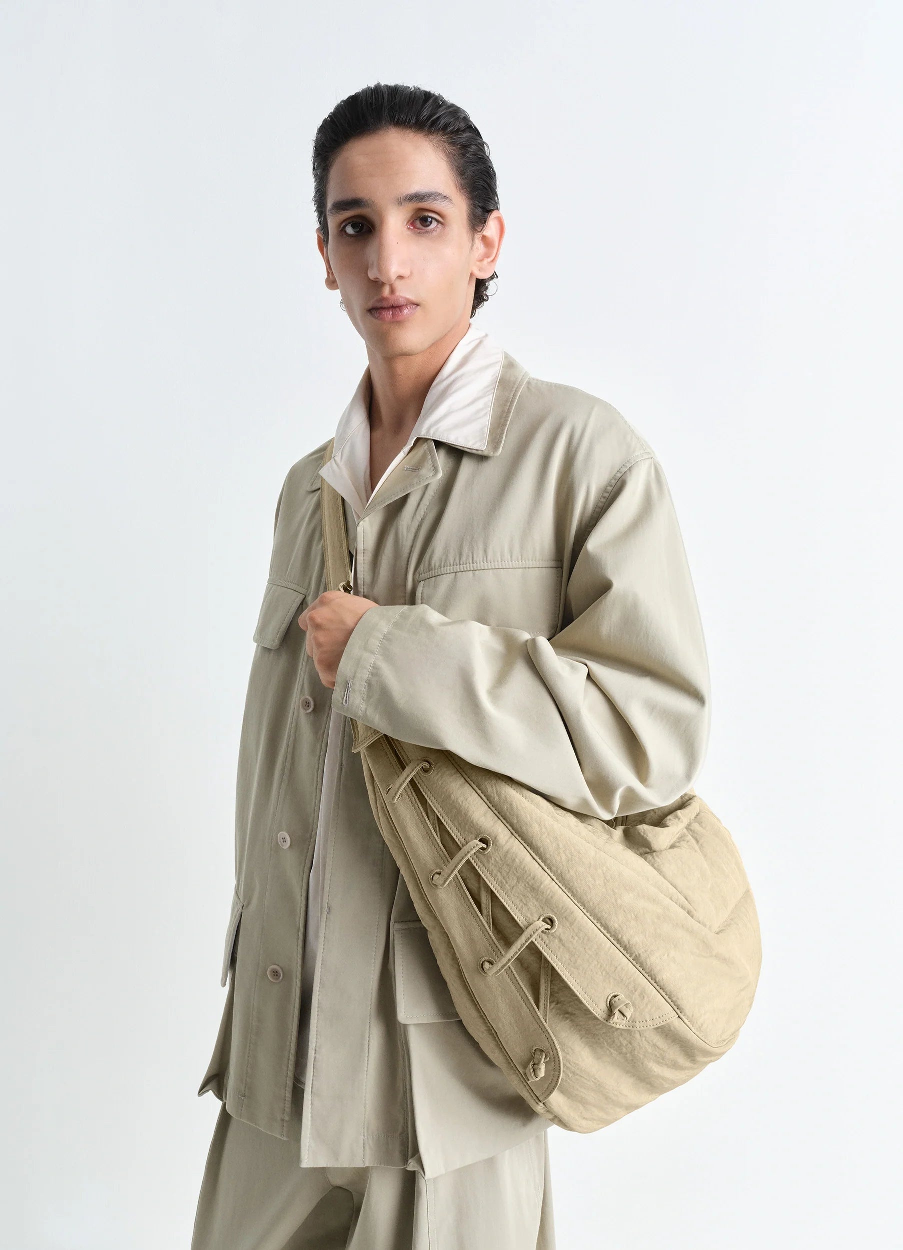 LEMAIRE(ルメール) Large Soft Game Bag LEMAIRE | Large Soft Game Bag | Men | Lane Crawford