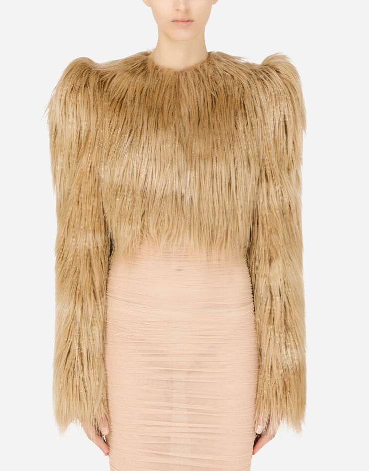 Faux fur jacket - 1