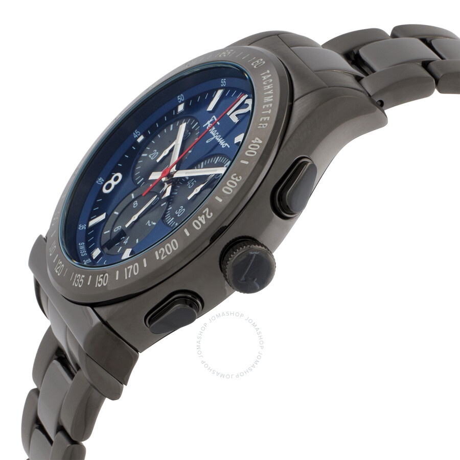 Salvatore Ferragamo Chronograph Quartz Blue Dial Men's Watch SFDK00518 - 2